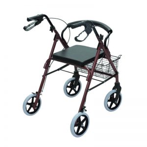 Caminador Rollator 4 Ruedas con Canastilla