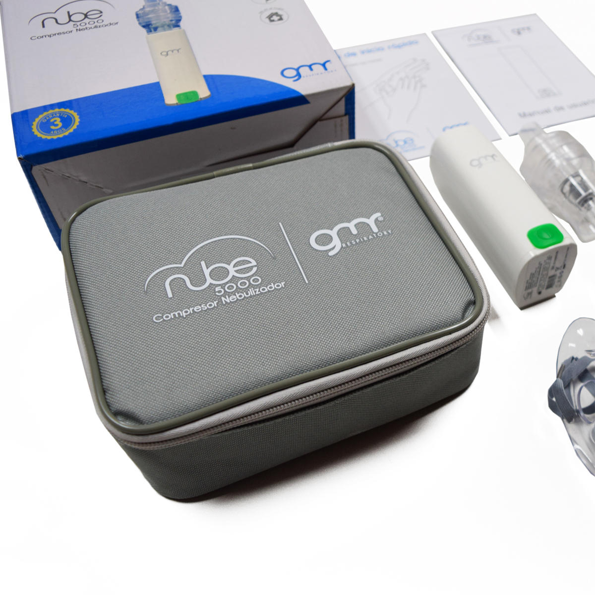 Compresor Nebulizador Nube 5000 - Imagen 3
