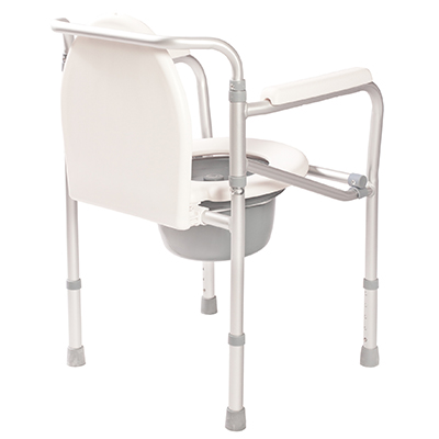 Cómodo Sanitario Plegable en Aluminio - Imagen 4