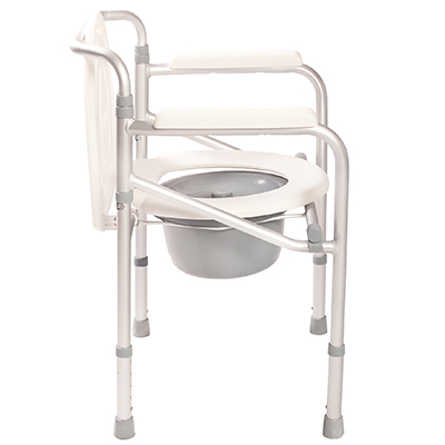 Cómodo Sanitario Plegable en Aluminio - Imagen 3